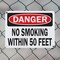 Signmission No Smoking Within 50 Feet Danger Sign, Plastic, 10in W x 7in L, 2PK OS-2PACK-DS-P-710-L-19451 - alternate 3